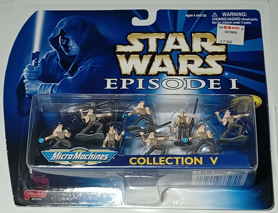 1998 Collection V 5 Galoob Micro Machines Star Wars Episode I Rare