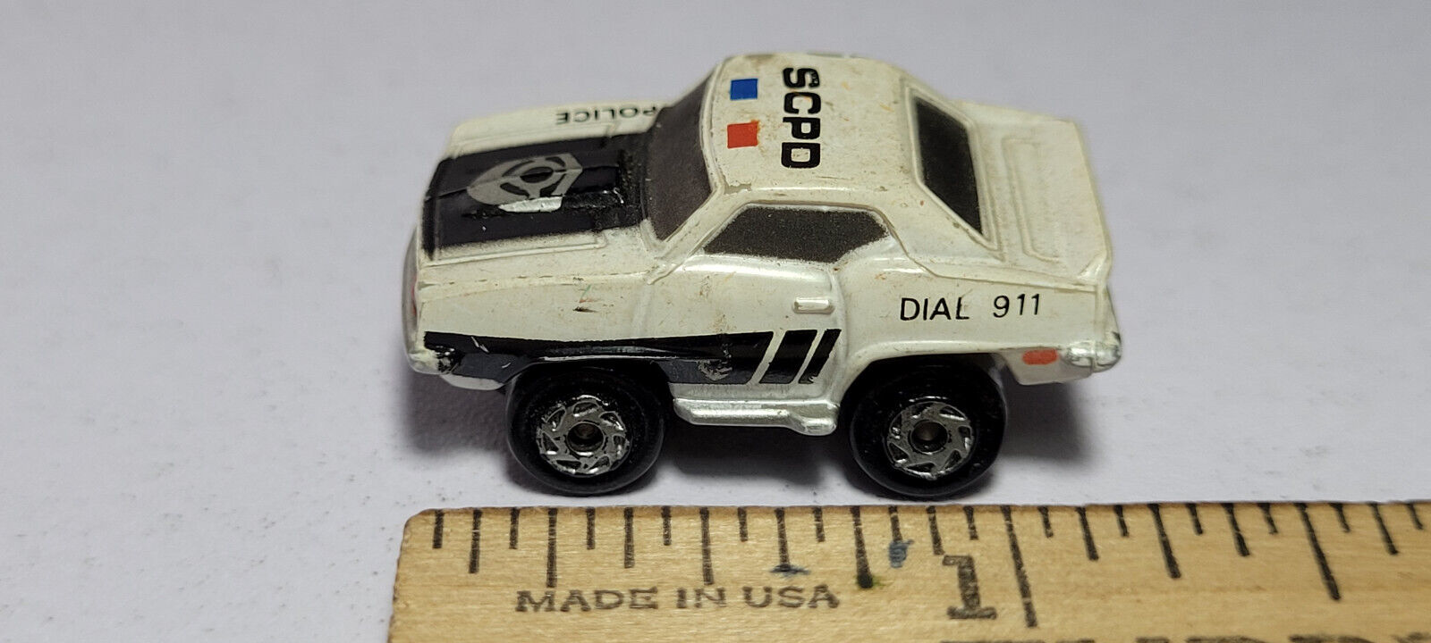 Chevy Camaro Police Car SCPD Chevrolet Galoob Micro Machines Rare Vintage