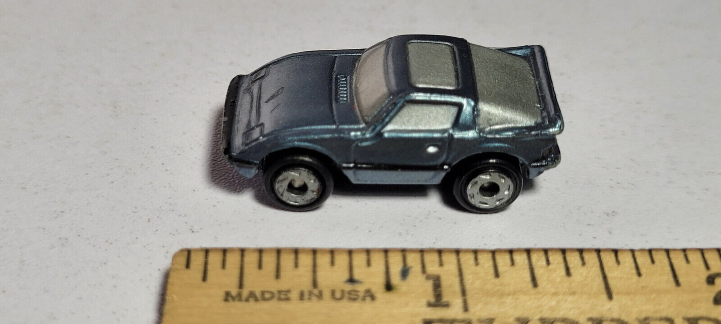 Mazda RX-7 Blue Gray 1 Galoob Micro Machines Rare Vintage