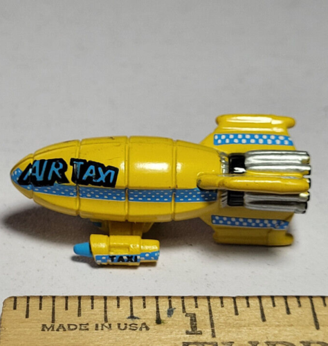 Yellow Aero-Max Air Taxi Blimp Galoob Micro Machines Rare Vintage