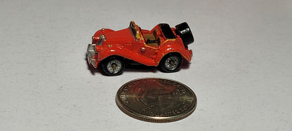 Red #6 MGTF Roadster Galoob Micro Machines Rare Vintage