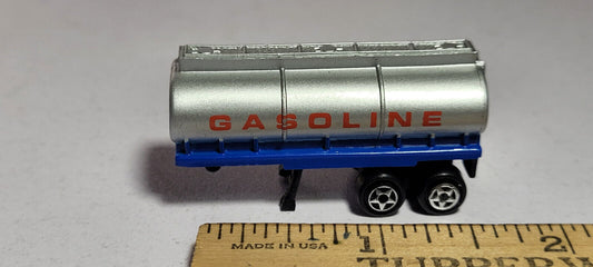 Blue Gasoline Semi Truck Trailer Only Galoob Micro Machines Rare Vintage