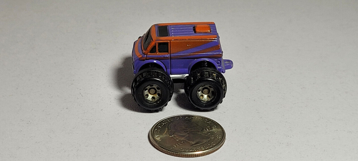 Purple Van #1 Super 4x4 Monster Truck Galoob Micro Machines Rare Vintage