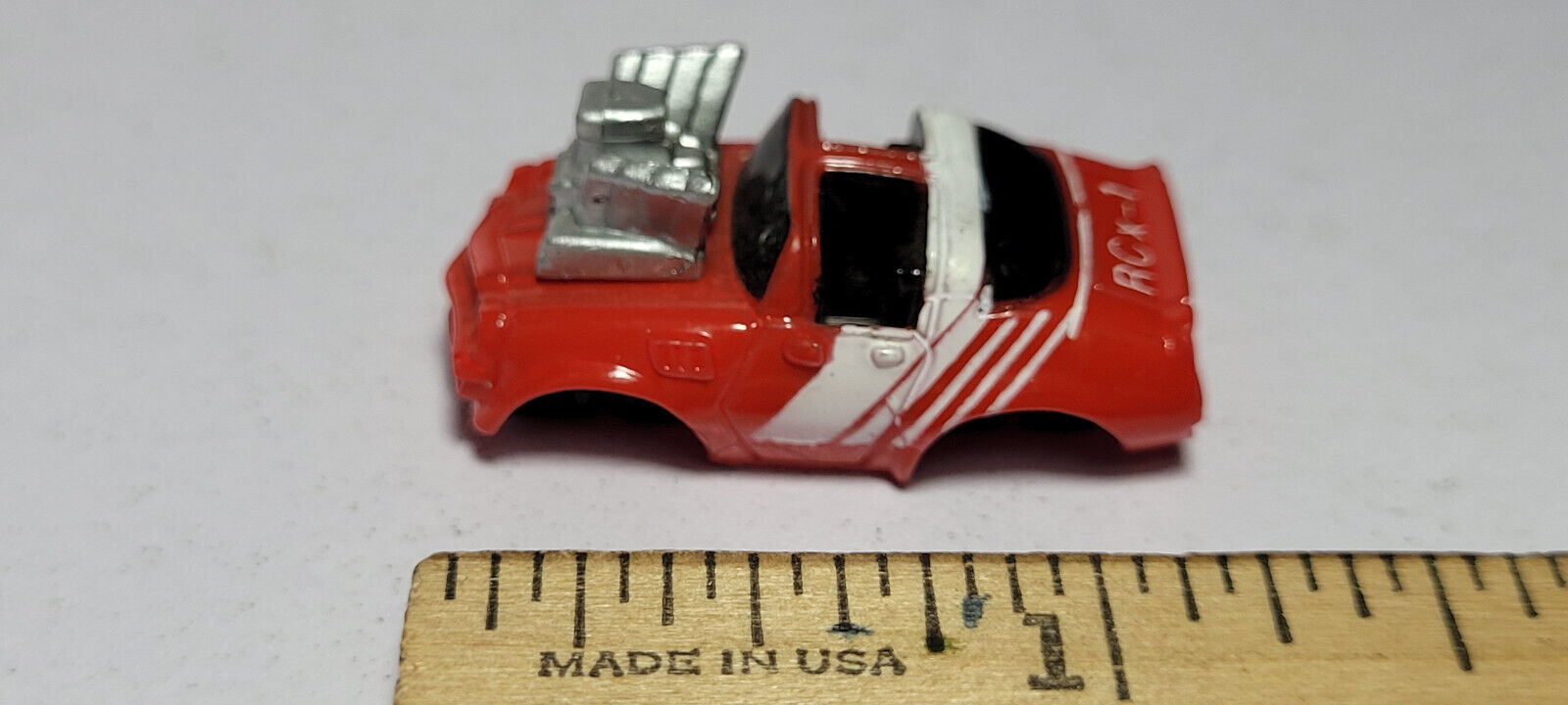 Chevy Camaro Body Only Red Hot Rod Chevrolet Galoob Micro Machines Rare Vintage