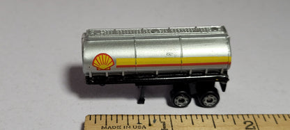 Black Shell Oil Co Semi Truck Trailer Only Galoob Micro Machines Rare Vintage