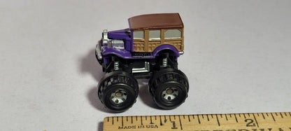 Woodie Woody Wagon Super 4x4 Monster Truck Galoob Micro Machines Rare Vintage