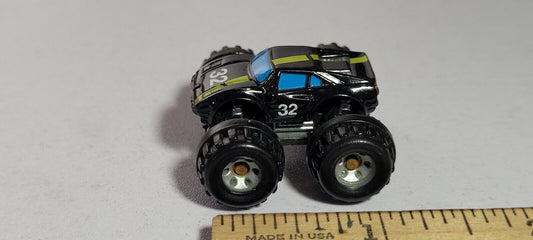 Ferrari 308 Black Super 4x4 Monster Truck Galoob Micro Machines Rare Vintage