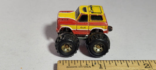 Yellow Blazer #2 Super 4x4 Monster Truck Galoob Micro Machines Rare Vintage