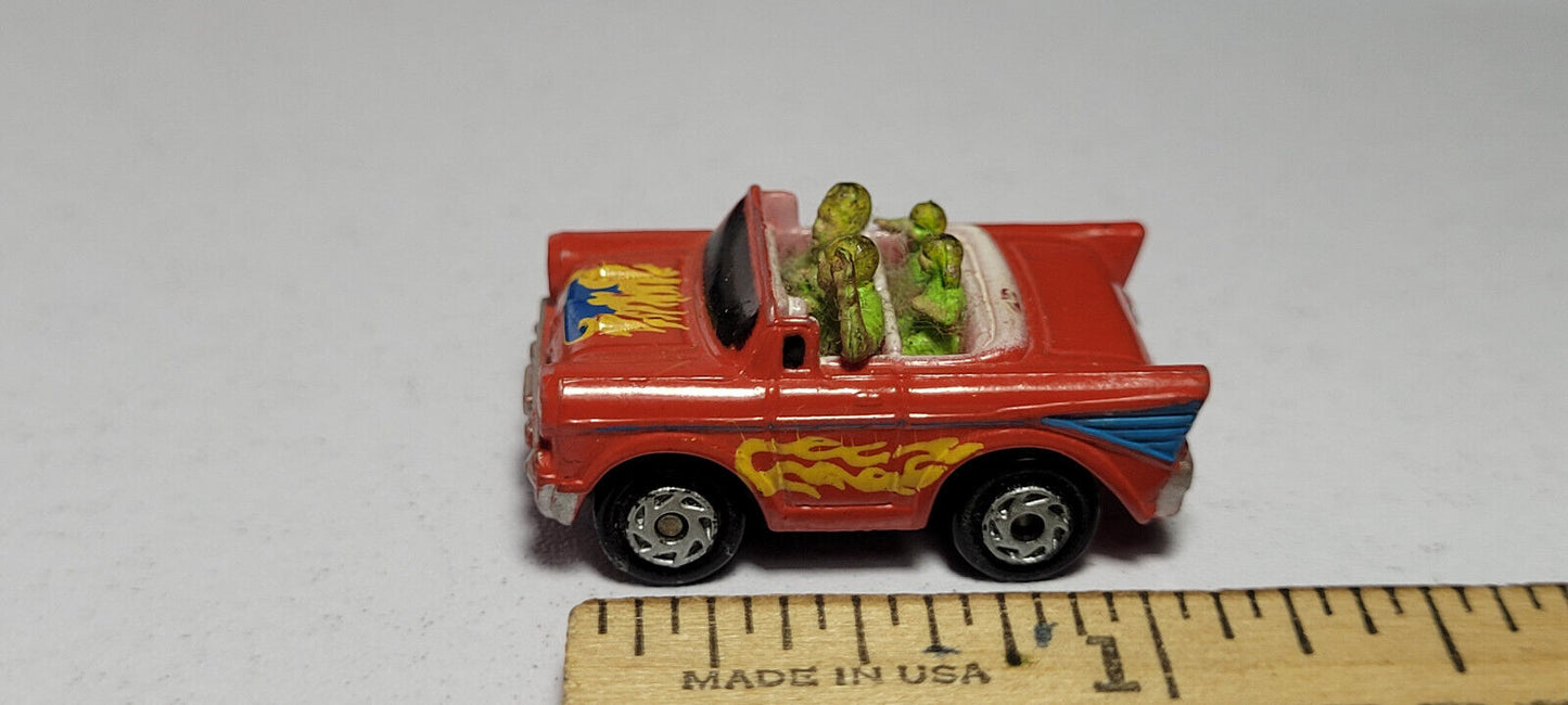 Red '57 Chevy Drivers Riders Convertible Galoob Micro Machines Rare Vintage