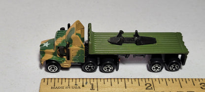 Transporter 2 Semi Truck Tractor Trailer Galoob Micro Machines Rare Vintage