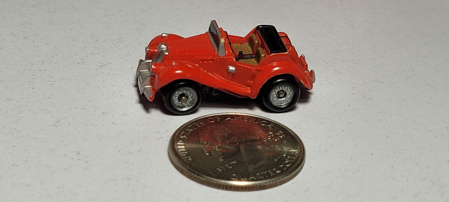 Red #9 MGTF Roadster Galoob Micro Machines Rare Vintage