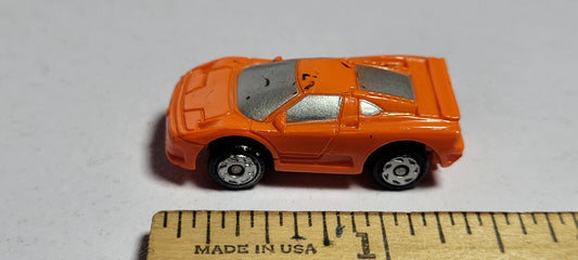 Bugatti Orange #3 Galoob Micro Machines Rare Vintage