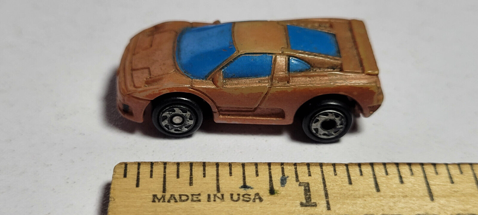 Bugatti Brown Galoob Micro Machines Rare Vintage