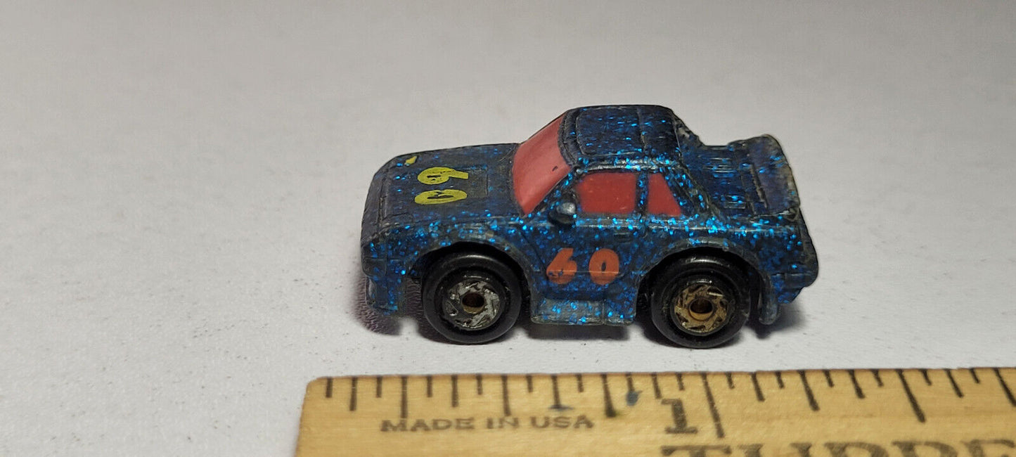 80's Toyota MR2 60 Blue Sparkles Galoob Micro Machines Rare Vintage