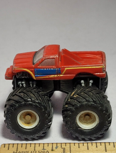 Equalizer Red Tuff Trax Monster Truck Galoob Micro Machines Rare Vintage