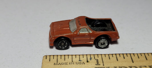 Chevy El Camino Orange Brown Chevrolet Galoob Micro Machines Rare Vintage