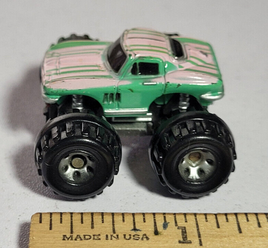 '64 Corvette #2 Super 4x4 Monster Truck Galoob Micro Machines Rare Vintage