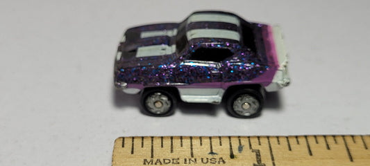 Purple Sparklers Chevy Camaro Chevrolet Galoob Micro Machines Rare Vintage