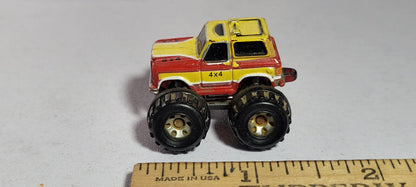 Yellow Blazer #3 Super 4x4 Monster Truck Galoob Micro Machines Rare Vintage