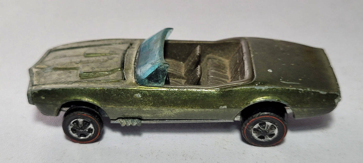 Custom Firebird Pontiac Green Hot Wheels Redline Rare Vintage