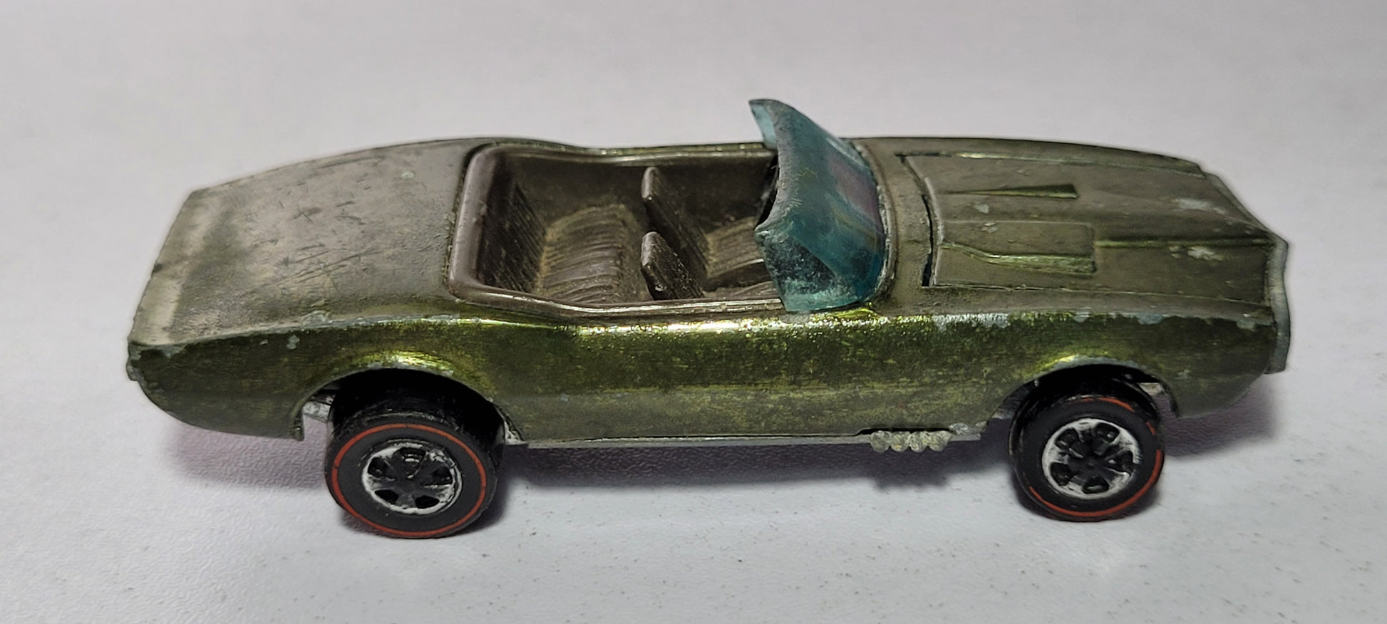 Custom Firebird Pontiac Green Hot Wheels Redline Rare Vintage