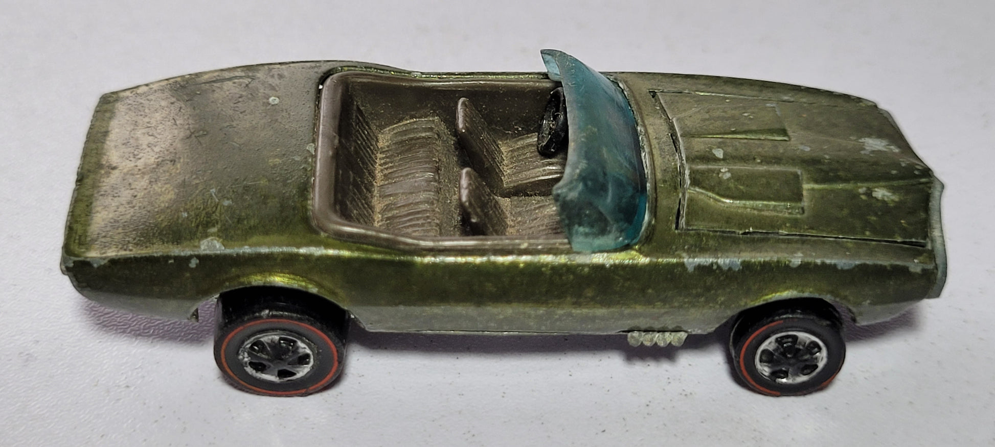 Custom Firebird Pontiac Green Hot Wheels Redline Rare Vintage