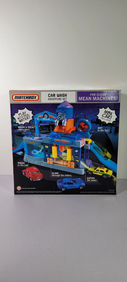 Car Wash Adventure Set Ready For Action New Sealed 2006 Matchbox Rare Vintage