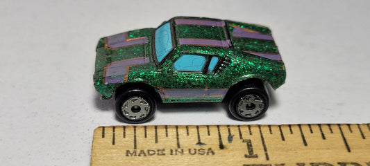 De Tomaso Pantera Ford Green Sparkler Galoob Micro Machines Rare Vintage