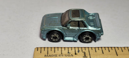 80's Toyota MR2 Lt. Blue Galoob Micro Machines Rare Vintage