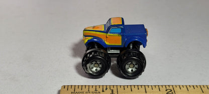 Willys Blue Super 4x4 Monster Truck Galoob Micro Machines Rare Vintage