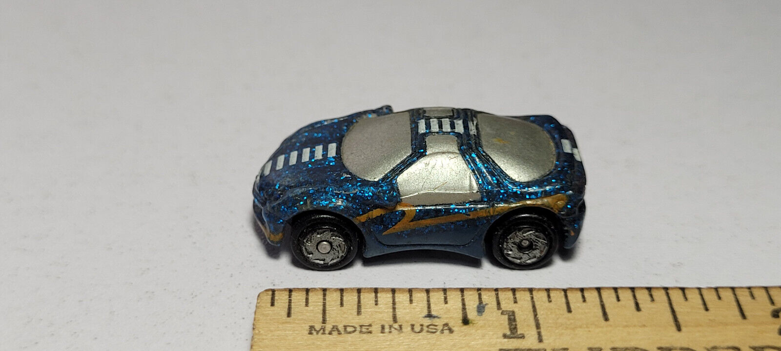 Blue Chevy Iroc-Z Camaro Concept Chevrolet Galoob Micro Machines Rare Vintage