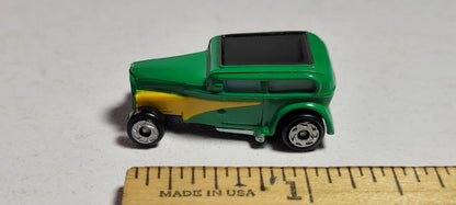 '32 Ford Chopped Green Yellow Galoob Micro Machines Rare Vintage