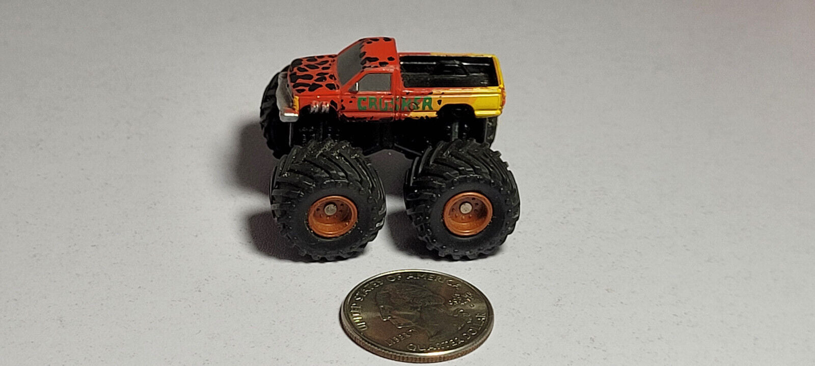 Crusher Tuff Trax Monster Truck Galoob Micro Machines Rare Vintage