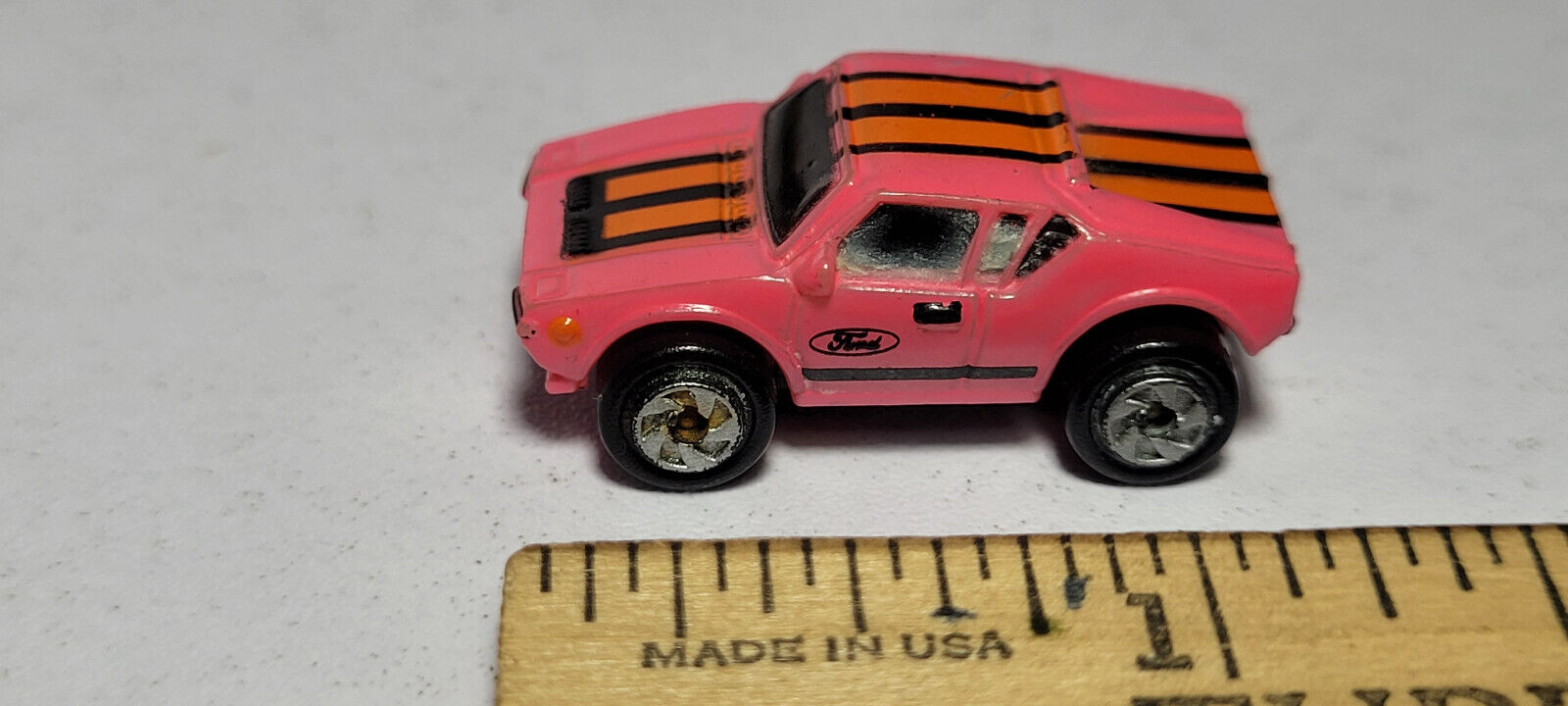 De Tomaso Pantera Ford Pink 2 Galoob Micro Machines Rare Vintage