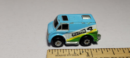 Chevy Van Blue Moroso 4 Chevrolet Galoob Micro Machines Rare Vintage