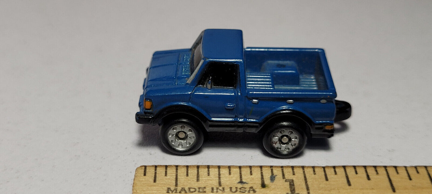 Datsun Blue Pickup Truck No Lightbar Galoob Micro Machines Rare Vintage