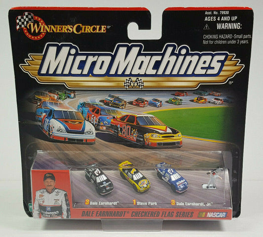 1999 Dale Earnhardt Checkered Flag Series Micro Machines Hasbro Winners Circle