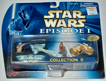 1998 Collection II 2 Galoob Micro Machines Star Wars Episode I Rare Vintage