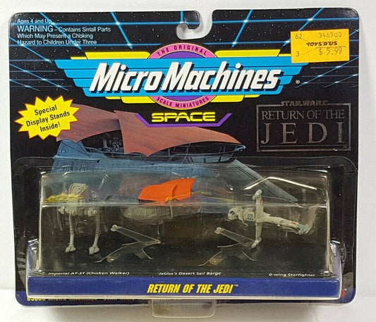 1993 Return Of The Jedi Galoob Micro Machines Star Wars Space ROTJ Rare Vintage